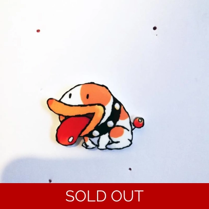 Yoshi's Island - Poochy pin badge Yoshi's Island - Poochy pin badge